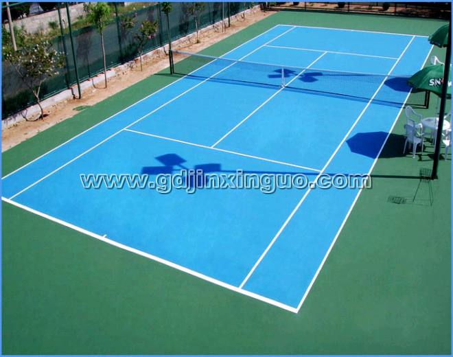 丙烯酸网球场,惠州丙烯酸网球场,网球场地面翻新